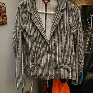 Rock &Roll Denim Lightweight Blazer